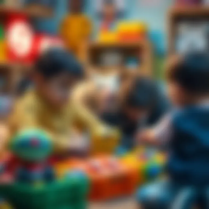 Parents Making Informed Choices for Development Parents selecting action toys for child development