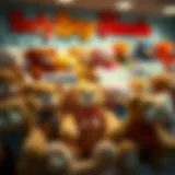 A variety of teddy bear names displayed creatively