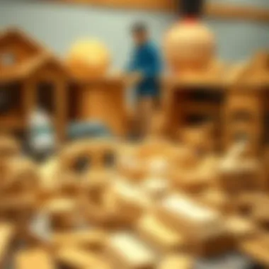 Various applications of balsa wood in different industries