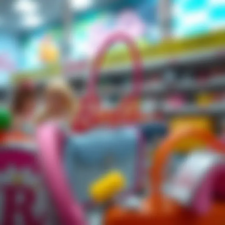 Barbie bags enhancing children's developmental skills