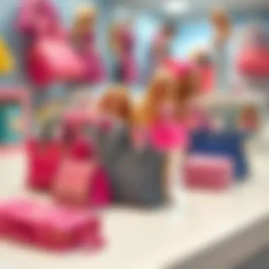 Variety of Barbie bag styles and designs