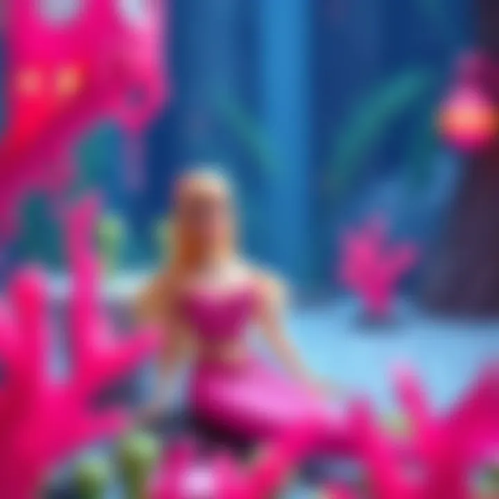 Barbie Chelsea mermaid theme inspiring creativity