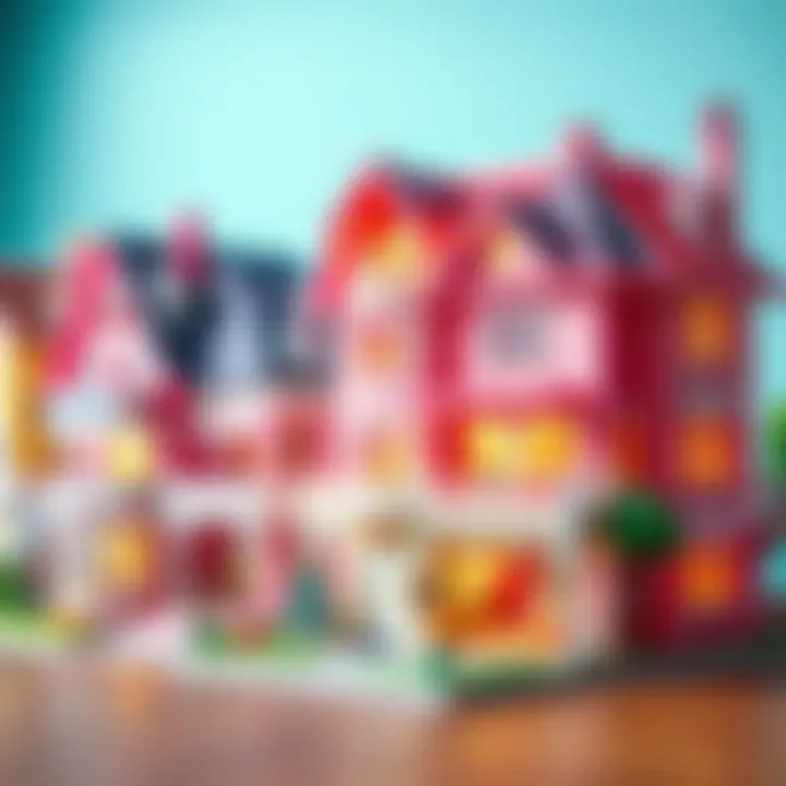 Different models of Barbie houses available in the market