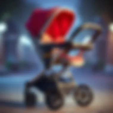 Detailed design of an expensive baby stroller