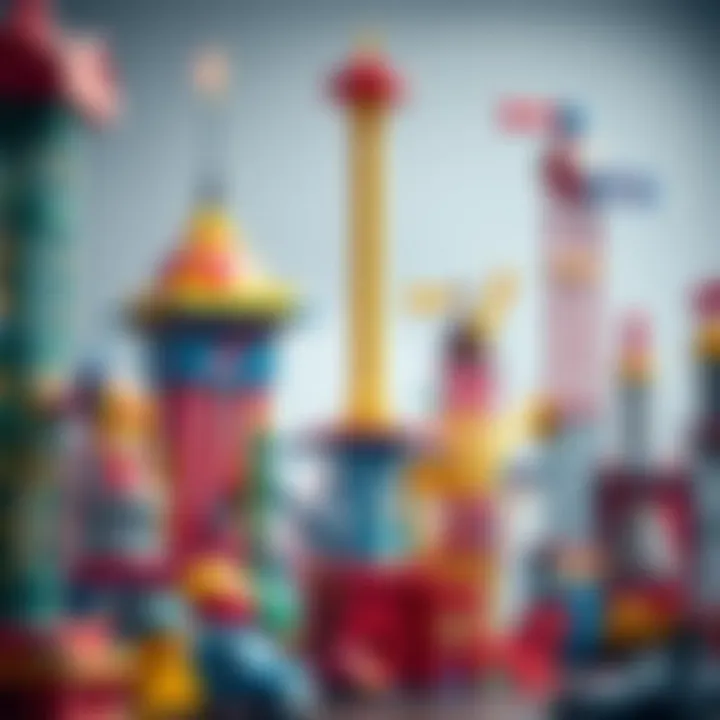 Different types of tower toys