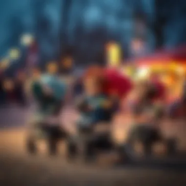 Different models of Casual Sonic strollers