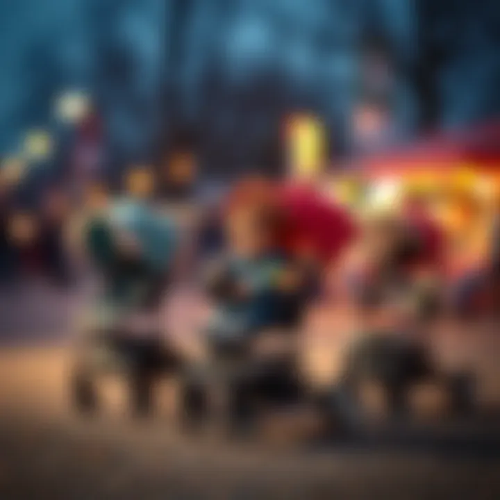 Different models of Casual Sonic strollers