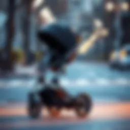 Modern design of the Casual Sonic stroller