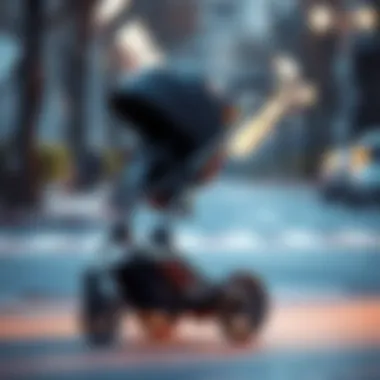 Modern design of the Casual Sonic stroller