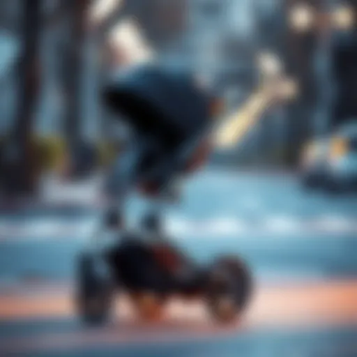 Modern design of the Casual Sonic stroller