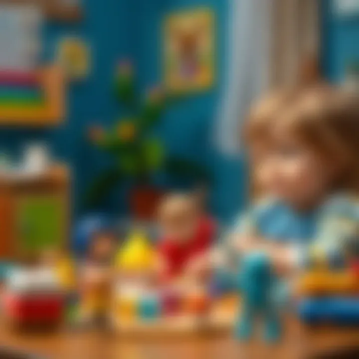 Engaging activities that promote child development.