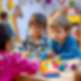 Educational Play Activities for Cognitive Development Children engaged in educational play activities that foster cognitive growth