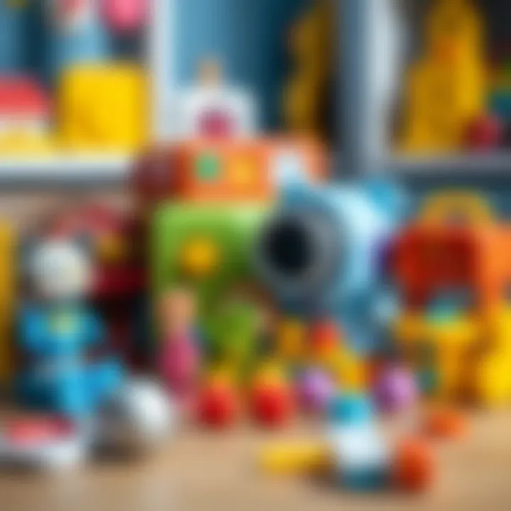 Selection of Educational Toys A selection of educational toys promoting cognitive skills