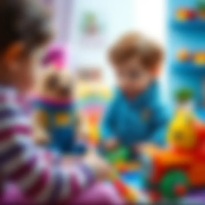 Importance of Toy Selection Parents discussing the importance of toy selection for development