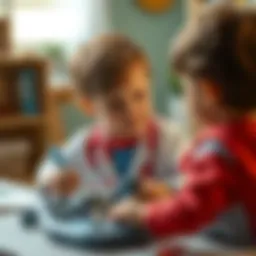 Child engaging with Clementoni Super Doc toy