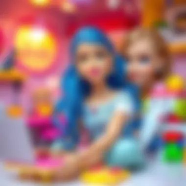 Exploration of cognitive development through themed play