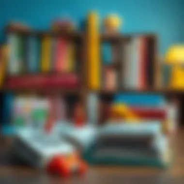 Books designed to stimulate imagination