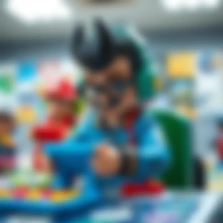 Interactive games enhancing learning