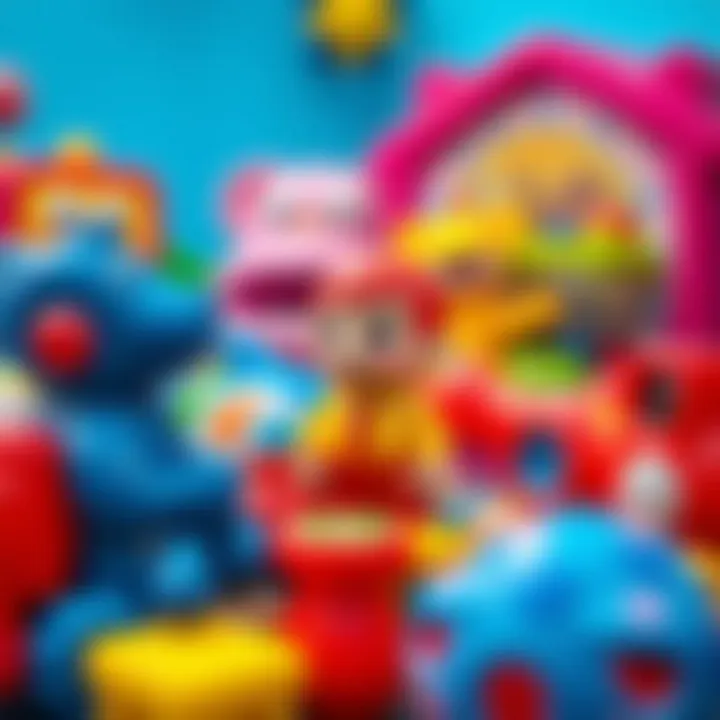 Toys and Games that Enhance Emotional Skills Colorful toys and games that promote emotional skills in kids