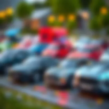 Comparison of different electric car models