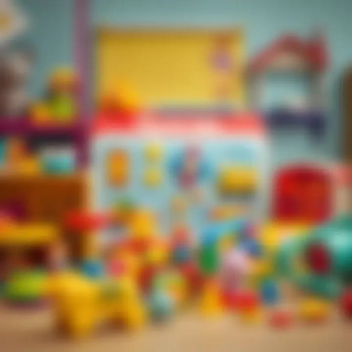 Educational Toys for All Ages Diverse selection of educational toys for various age groups