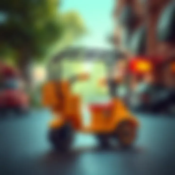 Educational Advantages of Rechargeable Carts Educational benefits of rechargeable carts highlighted through graphics