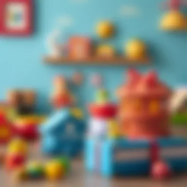 Educational toys and books for children's development.