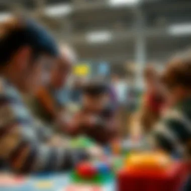 Observation of Game by Parents and Educators Parents and educators observing the game