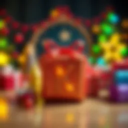 A creative collection of gifts starting with the letter K.