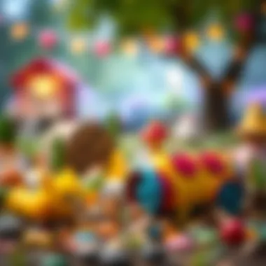 Colorful Clues for Kids' Treasure Hunt Colorful clues hidden for the treasure hunt