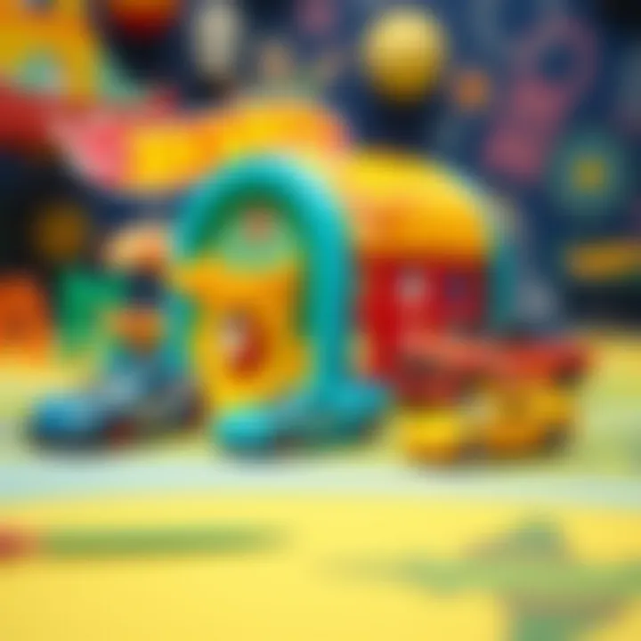 Colorful Hot Wheels playsets showcasing creativity and fun