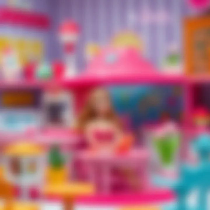 Educational Barbie playsets enhancing learning