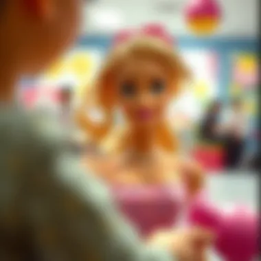 Barbie encouraging social skills through play