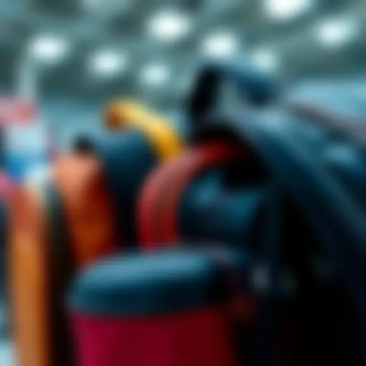 Close-up of durable materials used in school bags