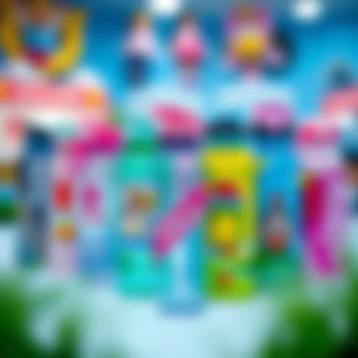 Top Brands for Girls' Water Bottles Popular brands of girls' water bottles displayed together