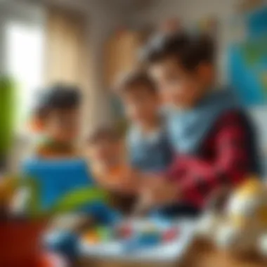 An educational moment between Kral Şakir and his friends emphasizing teamwork