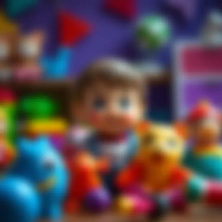 Toys for Emotional and Social Growth A variety of toys that stimulate emotional and social development in children