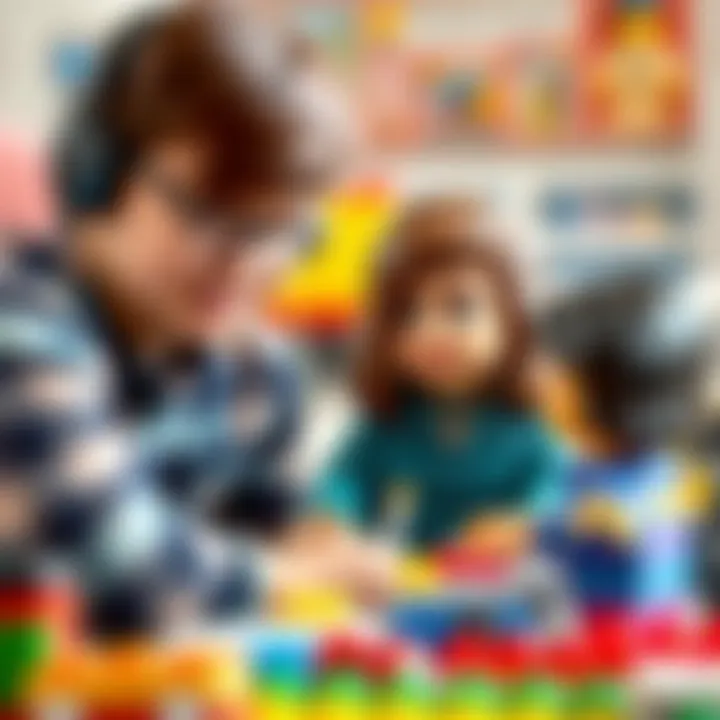 Parents and educators discussing the impact of LEGO 41695