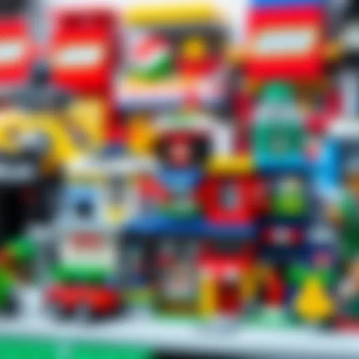 Comparison of different building toy brands