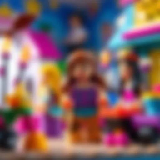 Diverse Themes in Lego Friends Sets Vibrant Lego Friends sets showcasing various themes