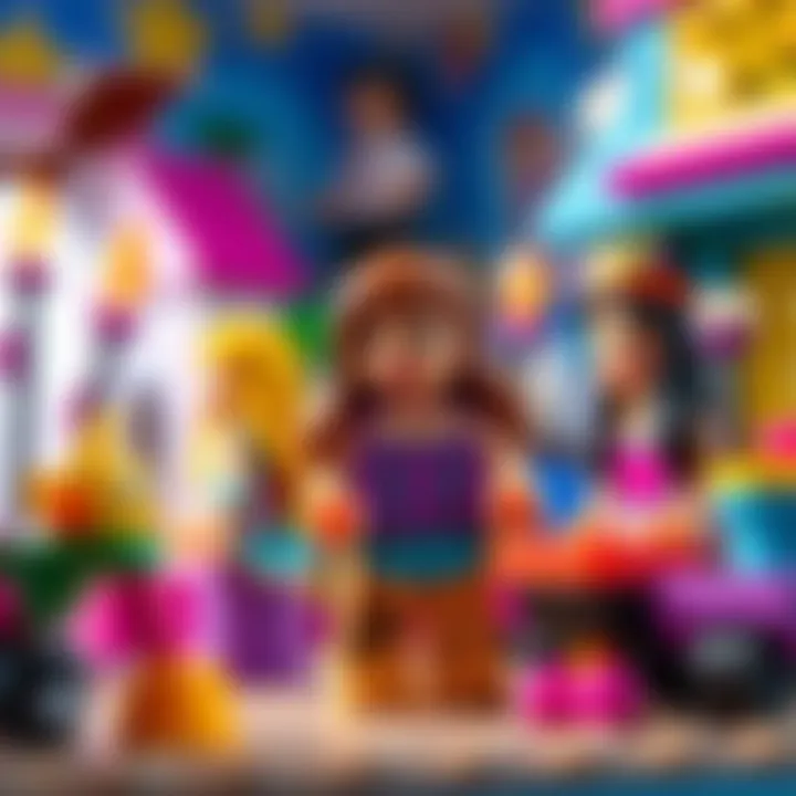 Diverse Themes in Lego Friends Sets Vibrant Lego Friends sets showcasing various themes