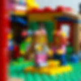 Colorful Lego Girls figures in a playful setting