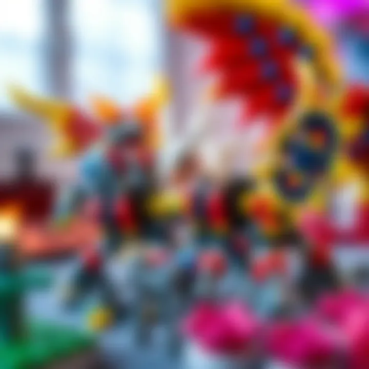 A captivating Mega Construx Pokémon set showcasing intricate designs.