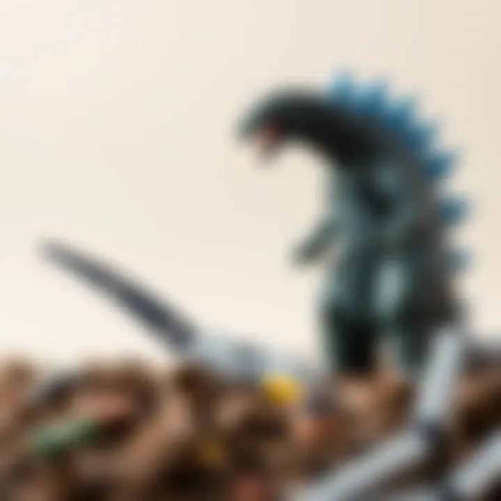 Materials and Safety of Mega Godzilla Toy Materials used in the Mega Godzilla toy highlighting safety and durability.