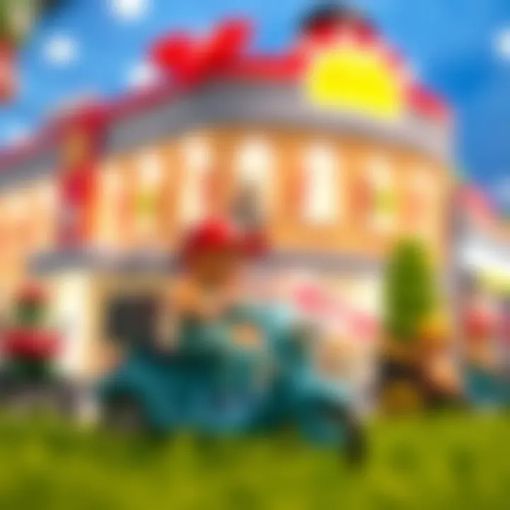 Showcasing a variety of products for children