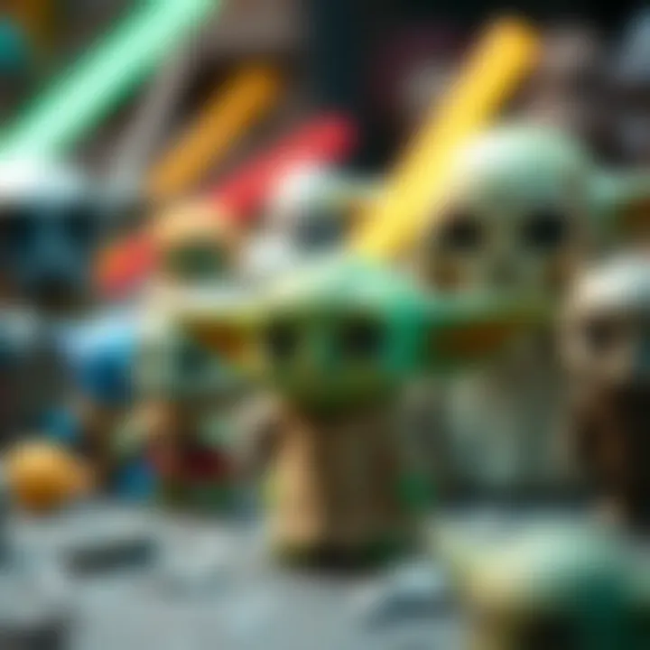 Diverse Mini Yoda Merchandise Mini Yoda merchandise collection