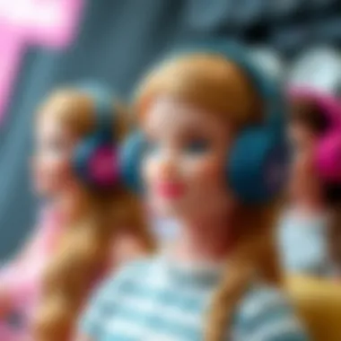 Different scenarios where Miniso Barbie headphones can be used