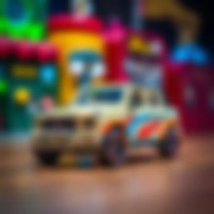 Popular brands of model vehicles in child development