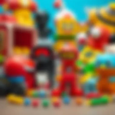 Popular Modern Toys and Current Play Trends An assortment of popular modern toys aligned with current play trends