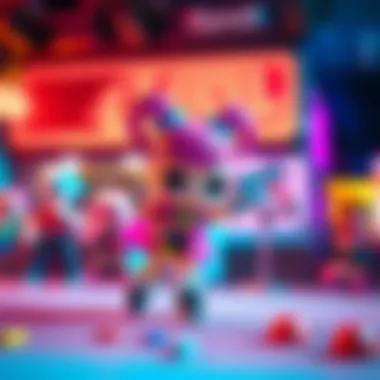 An engaging scene depicting gameplay dynamics with the new LOL character in action